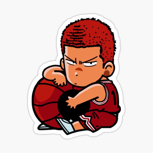 Slam Dunk Chibi Hanamichi Sakuragi Sticker