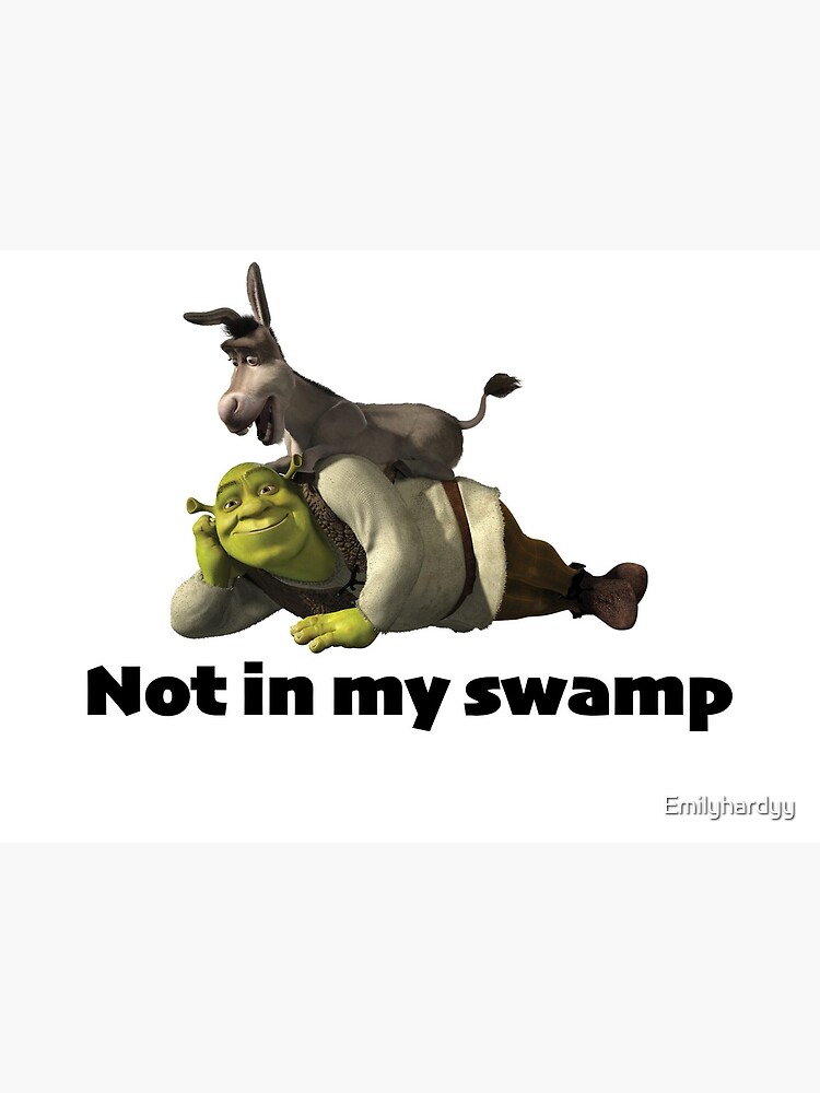 Shrek meme | Art Board Print