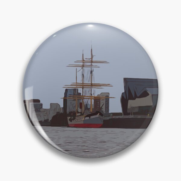 Item preview, Glasgow Travel Poster Print Tall Ship River Clyde designed and sold by Simply The West Prints.