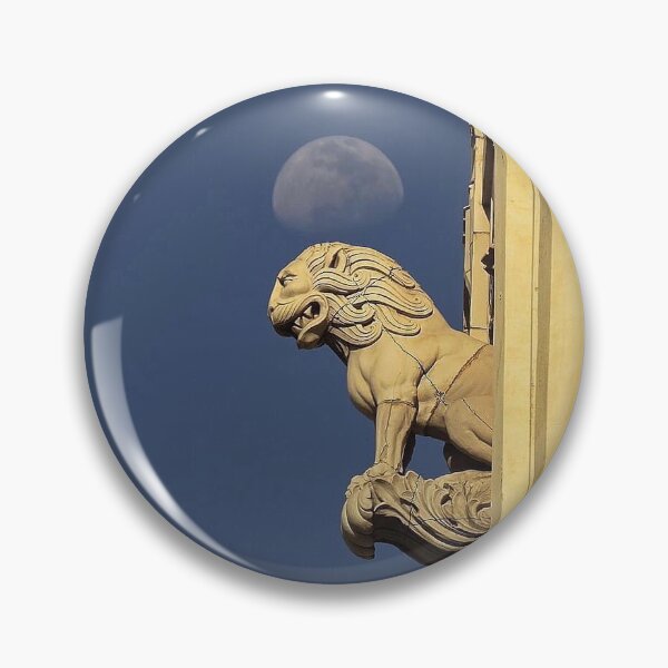 Item preview, Morning moon over Hollywood Bank Building designed and sold by Donnellywood.