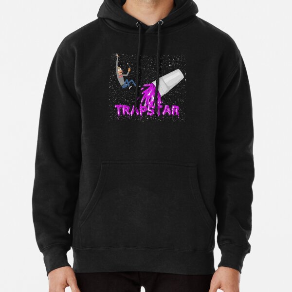 trapstar hoodie red