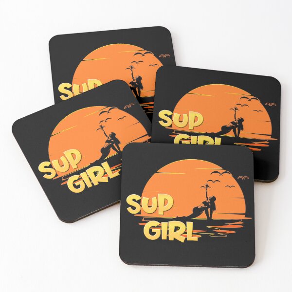 Item preview, Sup Girl Stand Up Paddle Souvenirs designed and sold by Nzgiftsandmore.