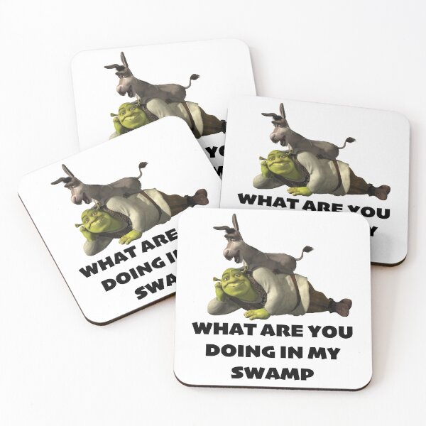 Item preview, WHAT ARE YOU DOING IN MY SWAMP - Shrek designed and sold by Emilyhardyy.