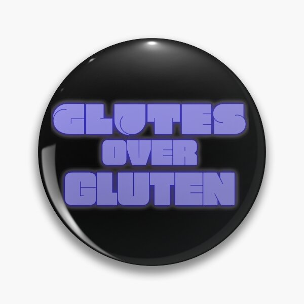 Item preview, Glutes Over Gluten - Blue designed and sold by miTeless seDign.