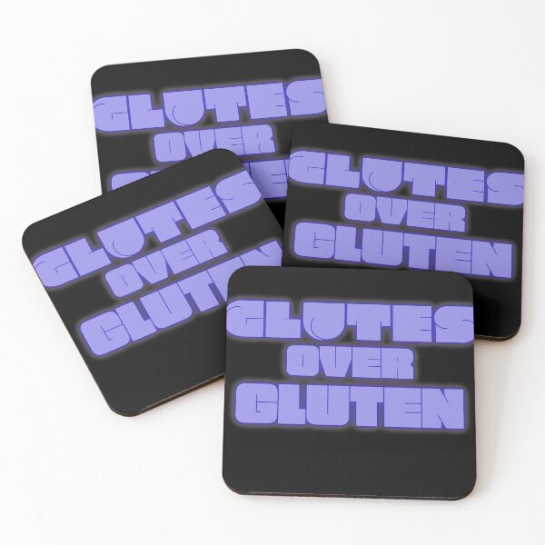 Item preview, Glutes Over Gluten - Blue designed and sold by miTeless seDign.