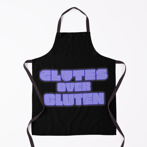 Item preview, Glutes Over Gluten - Blue designed and sold by miTeless seDign.