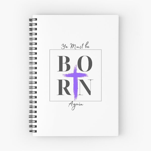 Item preview,   Ye Must Be Born Again Christian Quote designed and sold by Beluved.