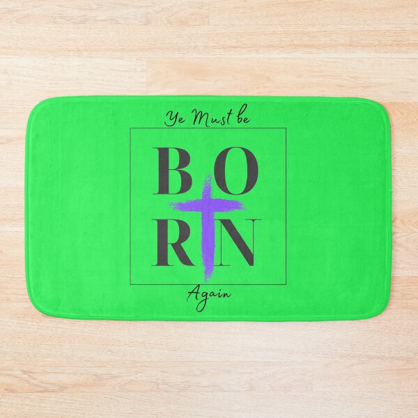 Item preview,   Ye Must Be Born Again Christian Quote designed and sold by Beluved.