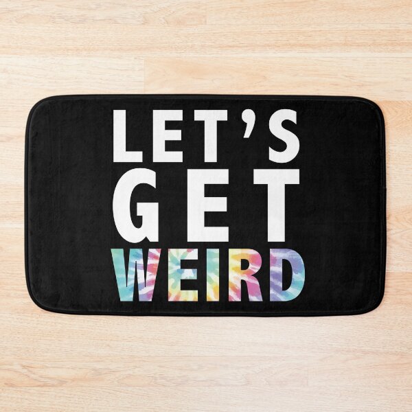 Item preview, Let's Get Weird Trippy Wild Retro Watercolor designed and sold by zenspired.
