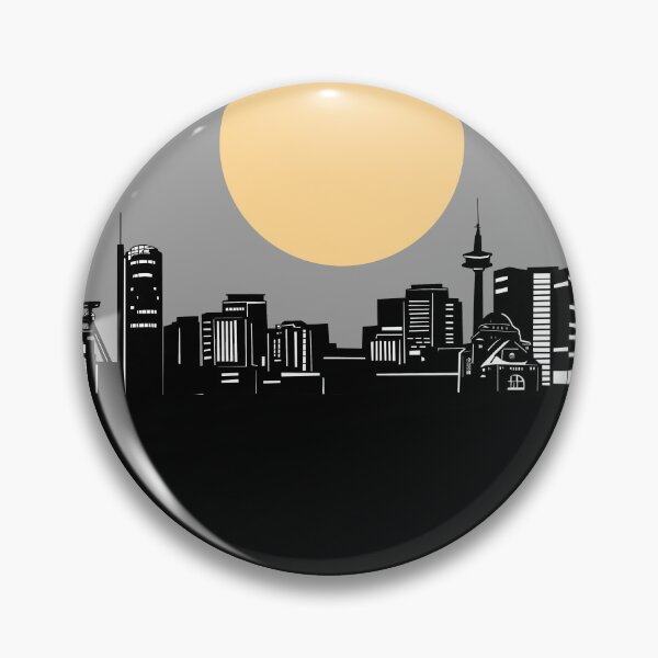 Item preview, essen skyline minimal designed and sold by BekimART2.