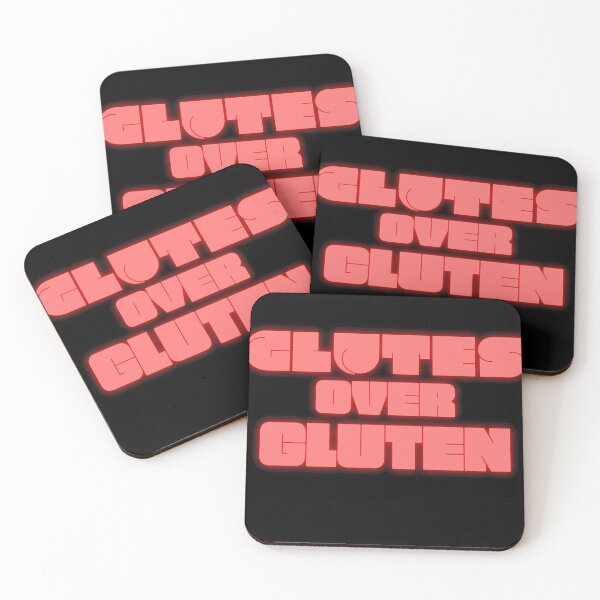 Item preview, Glutes Over Gluten - Red designed and sold by miTeless seDign.