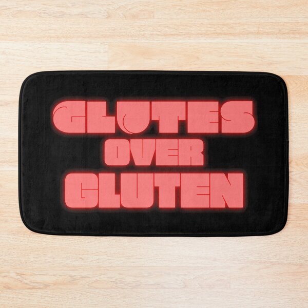 Item preview, Glutes Over Gluten - Red designed and sold by miTeless seDign.