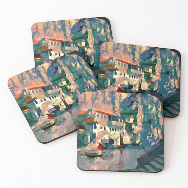 Item preview, Sunset at the Solara Harbor Canal designed and sold by Matthew Manard.