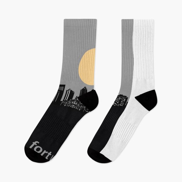 Item preview, fort worth skyline minimal designed and sold by BekimART2.
