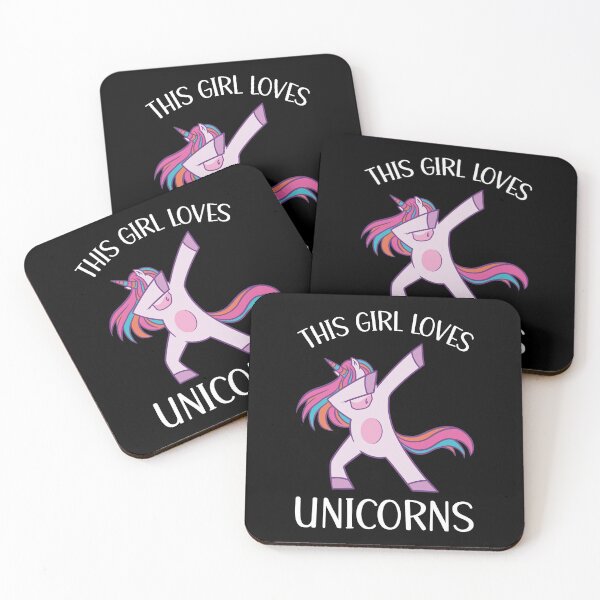 Item preview, This Girl Loves Unicorns designed and sold by OnepixArt.