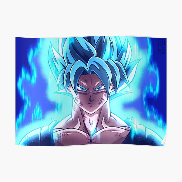 Goku Ssgss Posters for Sale | Redbubble