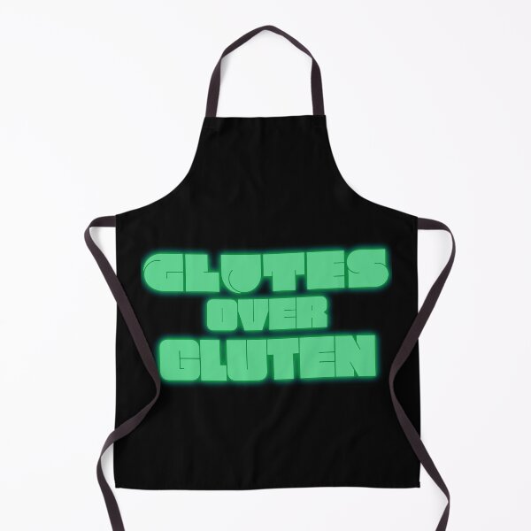 Item preview, Glutes Over Gluten - Green designed and sold by miTeless seDign.