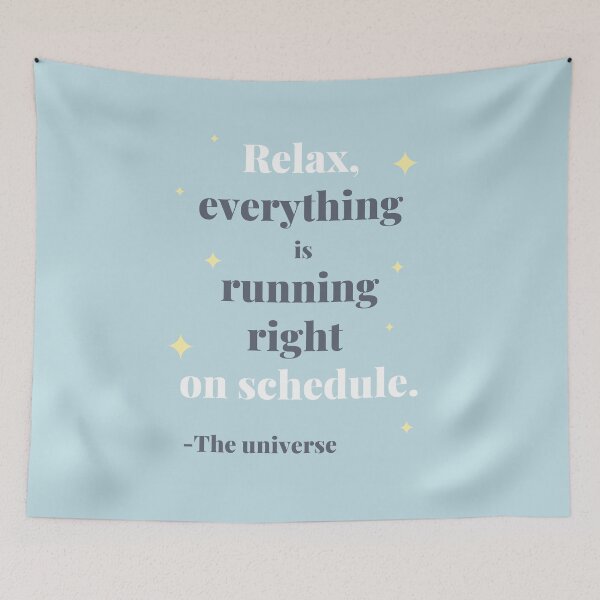 Item preview, Everything is running on schedule designed and sold by daguilon.