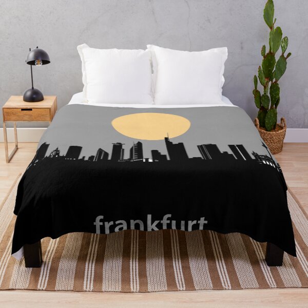 Item preview, frankfurt skyline minimal designed and sold by BekimART2.