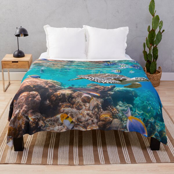 Item preview, Ocean Calling - Sea Turtle Coral Reef Scenery designed and sold by CheraeLynn.