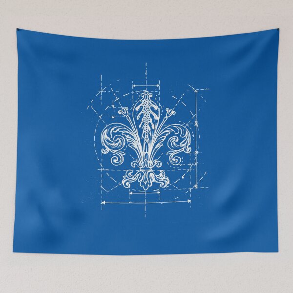 Item preview, Fleur-de-lis Sketch designed and sold by SymbolGrafix.
