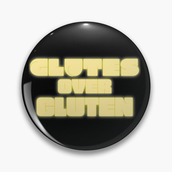 Item preview, Glutes Over Gluten - Yellow designed and sold by miTeless seDign.