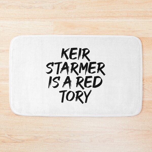 Item preview, Keir Starmer Is A Red Tory - Labour, Anti-Keir, Anti-Tory, Margaret Thatcher, Political, Politics, Anti-Government, Anti-Thatcher - Blackout Design designed and sold by LittleBitDarker.