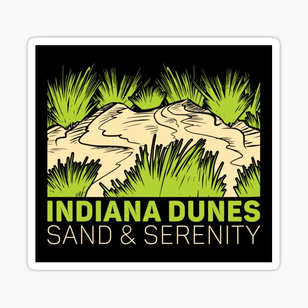 Sand and Serenity Sticker