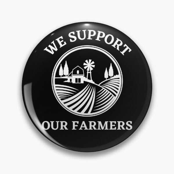 Item preview, We Support Our Farmers Field with Trees designed and sold by Web CreationsNL.