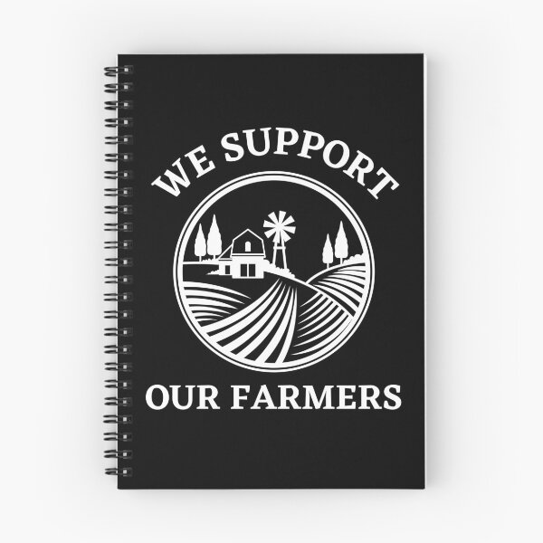 Item preview, We Support Our Farmers Field with Trees designed and sold by Web CreationsNL.