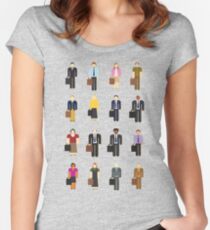 The Office: Characters Women's Fitted Scoop T-Shirt