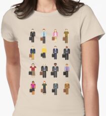 The Office: Characters Women's Fitted T-Shirt