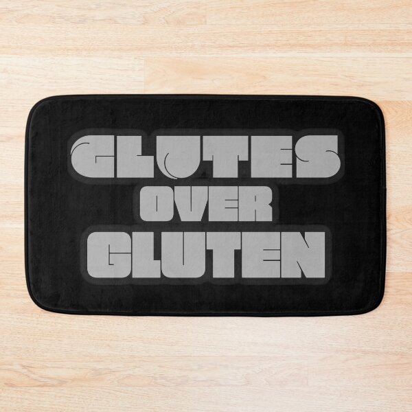 Item preview, Glutes Over Gluten - Grey designed and sold by miTeless seDign.