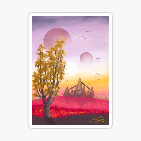 The Pyramid City Sticker