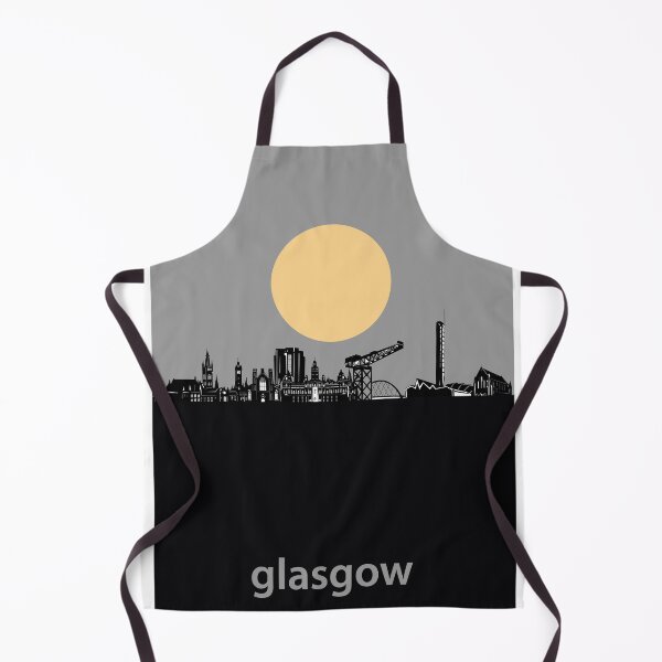 Item preview, glasgow skyline minimal designed and sold by BekimART2.