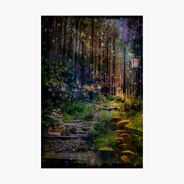 Item preview, The Path To The Hedgewitch's House designed and sold by SoozSilverTree.