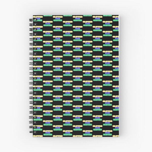 Item preview, Glutes Over Gluten - Yellow/Blue/Green designed and sold by miTeless seDign.