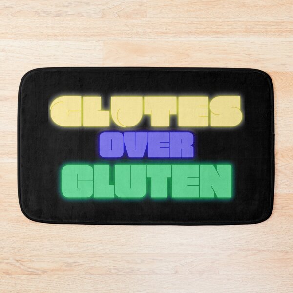Item preview, Glutes Over Gluten - Yellow/Blue/Green designed and sold by miTeless seDign.