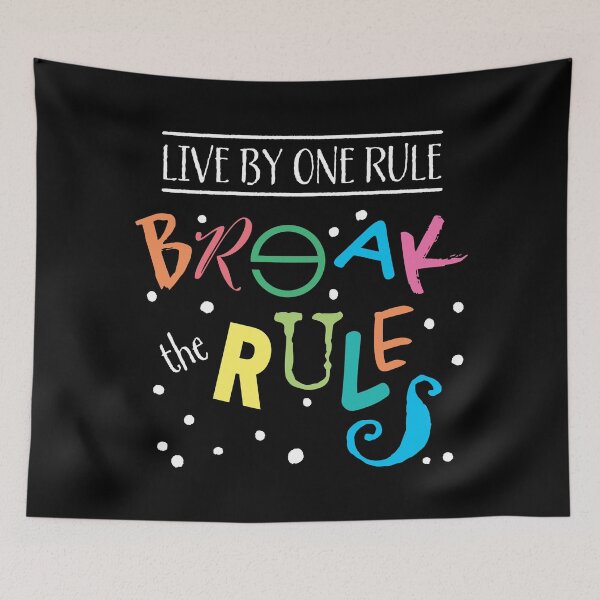 Item preview, Break The Rules designed and sold by fotollissimo.