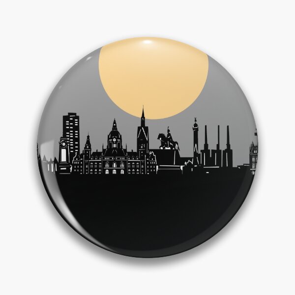 Item preview, hannover skyline minimal designed and sold by BekimART2.