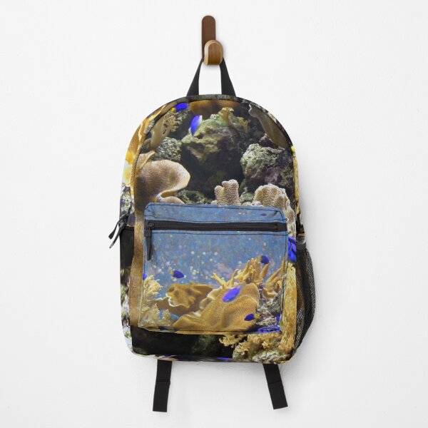 Item preview, Ocean Calling - Blue Tangs in Coral Reef designed and sold by CheraeLynn.