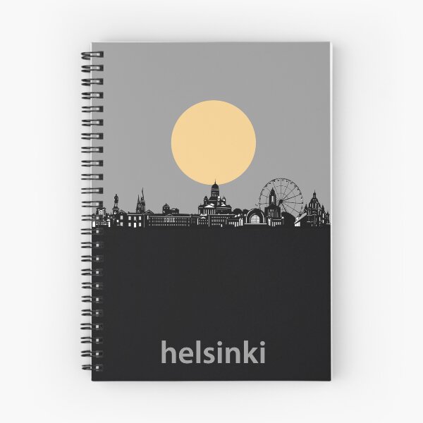 Item preview, helsinki skyline minimal designed and sold by BekimART2.