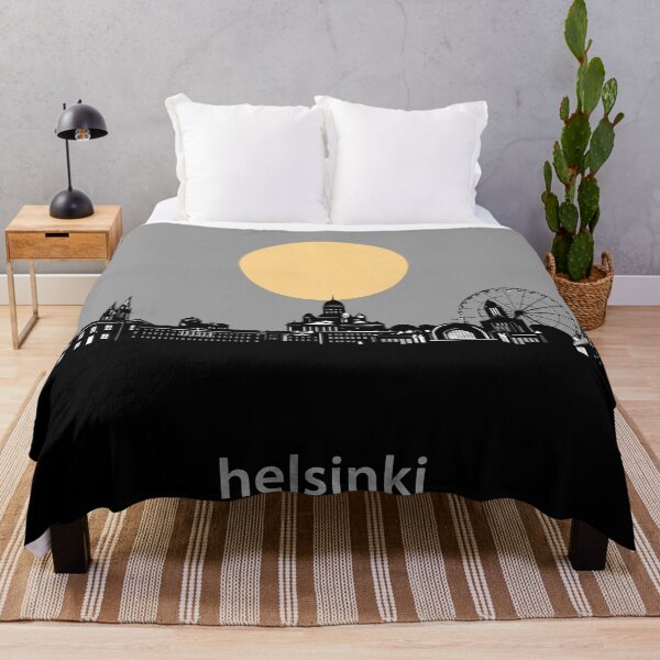 Artikelvorschau, Helsinki Skyline minimal entworfen und verkauft von BekimART2.
