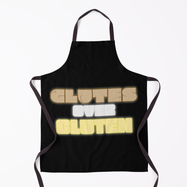 Item preview, Glutes Over Gluten - Brown/White-Grey/Yellow designed and sold by miTeless seDign.