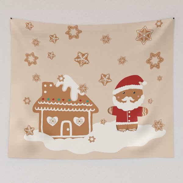 Item preview, Gingerbread Santa designed and sold by smoochugs.
