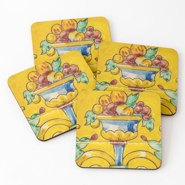 Item preview, FRUIT - YELLOW - ANDALUSIA - CERAMIC.- SEVILLA - SEVILLE - SPAIN designed and sold by Tropical Blood.