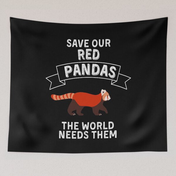 Item preview, Save the Red Pandas, Red Panda Lovers designed and sold by Cute  Pawz.