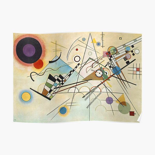 Composition de Wassily Kandinsky Poster