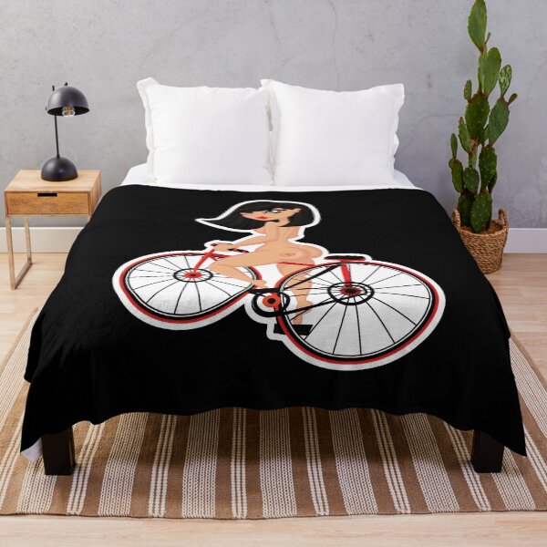 Item preview, Red bike pin-up! designed and sold by MLKLOVE.