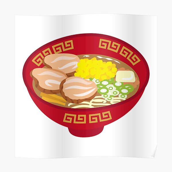 Ponyo Ramen Ramen classique Poster